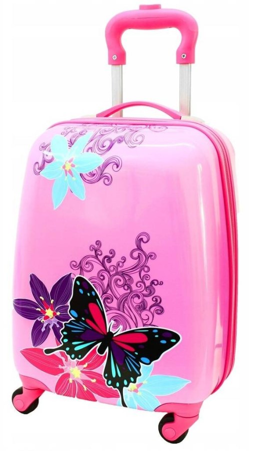 Dětský cestovní kufr Motýlci 29l - Dětské kufry
