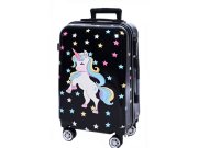 Dětský cestovní kufr Unicorn s hvězdami 45l Doplňky - Dětské kufry