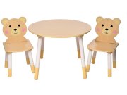 Dětský stůl s židlemi Méďa Dětské stoly a židle