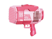 Maxi pistole na bubliny - 132 bublin růžová Hračky - Bublifuky
