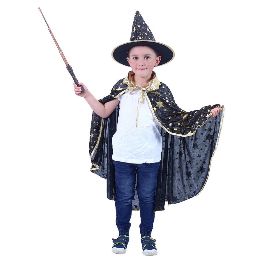 Dětský kostým Čaroděj s kouzelnou hůlkou | Dětský nábytek a doplňky