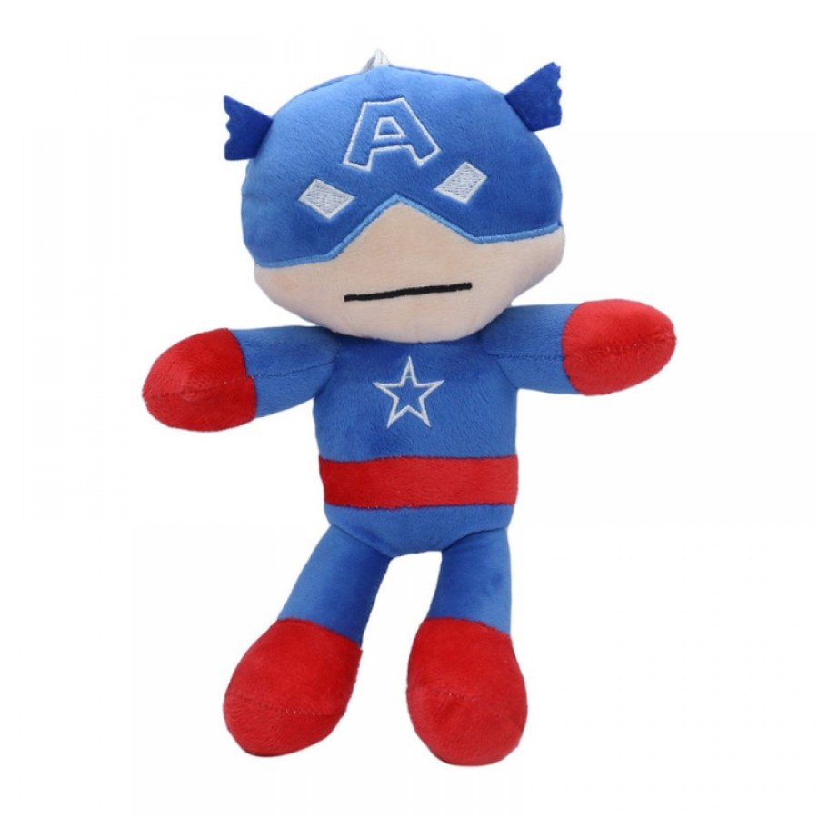 Plyšová hračka Kapitán Amerika s přísavkou 26cm - Plyšové hračky