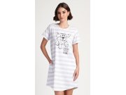 Dámské domácí šaty s krátkým rukávem Sarah Ženy - Dámské noční košile - Dámské noční košile s krátkým rukávem