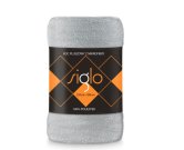 FARO Deka mikroplyš super soft světle šedá Polyester, 220/200 cm Deky, spací pytle - micro deky