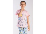 Dětské pyžamo kapri Slůně Děti - Holky - Dívčí pyžama - Dívčí pyžama kapri