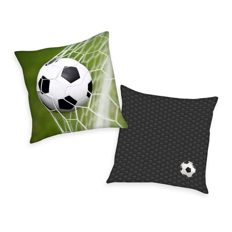 HERDING Polštářek Fotbal Polyester, 40/40 cm - polštářky s výplní