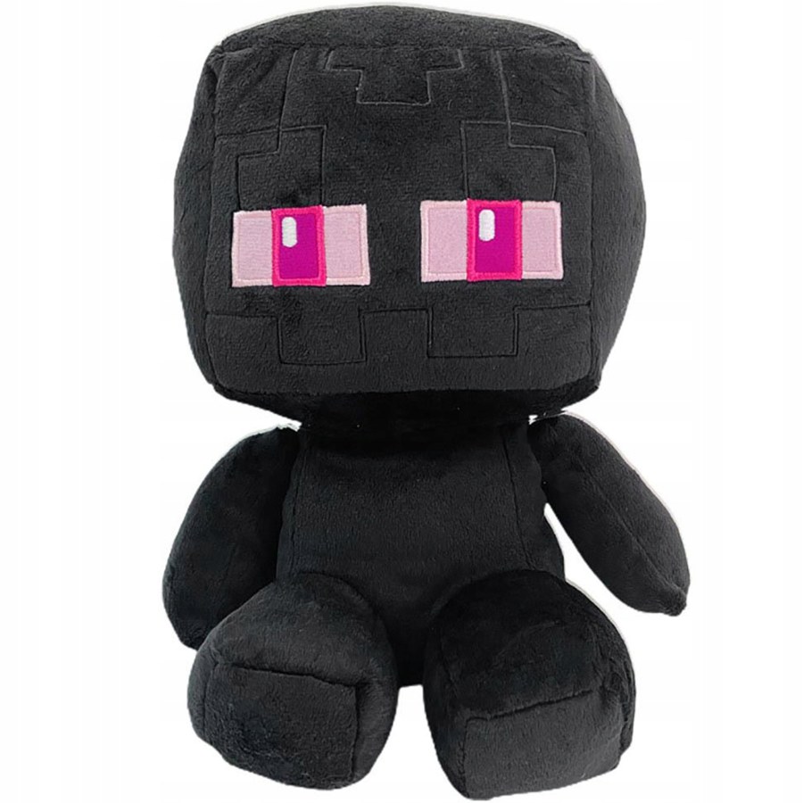 Plyšová hračka Minecraft Enderman Pixel 20cm - Plyšové hračky