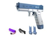 Automatická vodní pistole Spray se zásobníky modrá Hračky - Vodní pistole