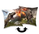 JERRY FABRICS Polštářek Jurský svět Volcano Polyester, 40/40 cm