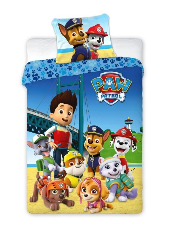 FARO Povlečení do postýlky Paw Patrol parta Bavlna, 100/135, 40/60 cm - Povlečení do postýlky