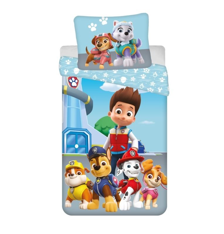 JERRY FABRICS Povlečení Paw Patrol PP451 Bavlna, 140/200, 70/90 cm - Povlečení licenční