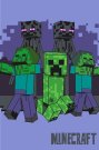 JERRY FABRICS Fleece deka Minecraft Mobs coming for you Polyester, 100/150 cm Deky, spací pytle - fleece deky