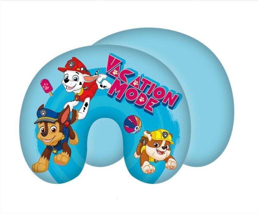 JERRY FABRICS Cestovní polštářek Paw Patrol Vacation Polyester, 1x 43/35 cm - cestovní polštářky