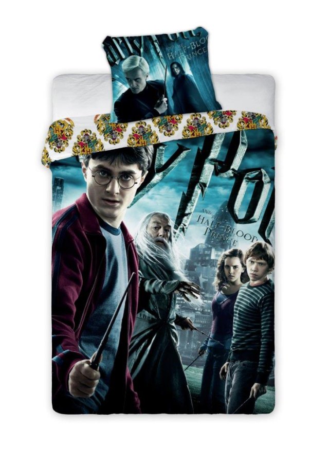 Dětské povlečení Kouzelník Harry Potter 140x200 cm - Povlečení