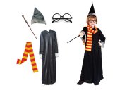 Dětský kostým Harry Potter s doplňky 110-122 M Párty a karneval - Dětské kostýmy