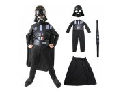 Dětský kostým Star wars Darth Vader s doplňky 122-134 L Párty a karneval - Dětské kostýmy