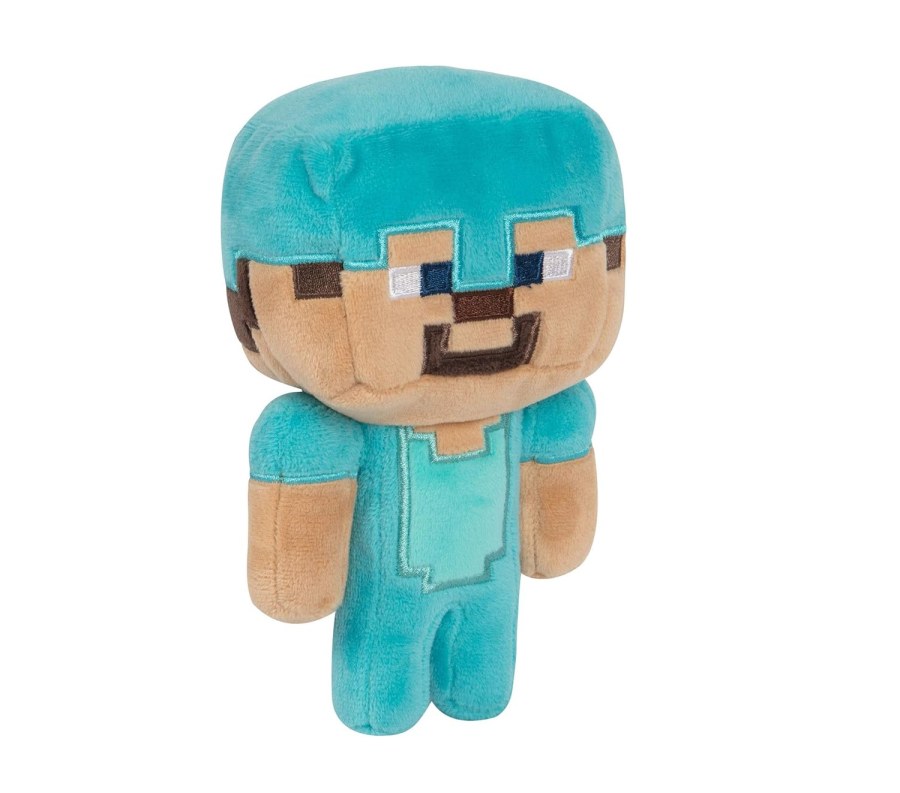 Plyšová hračka Minecraft Steve modrý 20cm - Plyšové hračky