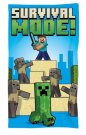 FARO Osuška Micro Minecraft Survival Mode Polyester, 70/140 cm