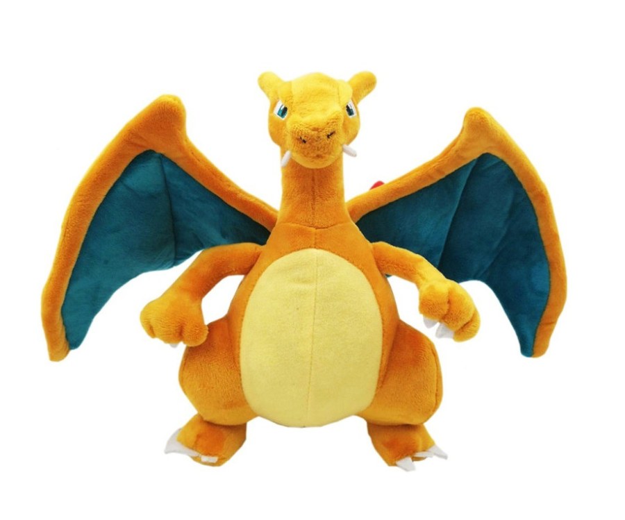 Plyšová hračka Pokémon Charizard s ohněm 23cm - Plyšové hračky