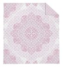 DETEXPOL Přehoz na postel Mandala rosé Polyester, 170/210 cm