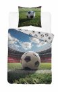 DETEXPOL Povlečení Fotbal kop Bavlna, 140/200, 70/80 cm Povlečení fototisk