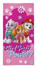 DETEXPOL Osuška Paw Patrol Girl pup Bavlna - Froté, 70/140 cm