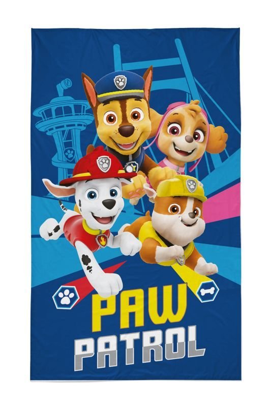 DETEXPOL Dětský ručník Paw Patrol blue Bavlna - Froté, 50/30 cm - ručníky 50x30 cm