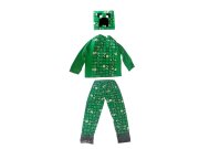 Dětský kostým Minecraft Creeper Pixely 128-134 L Párty a karneval - Dětské kostýmy