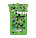 JERRY FABRICS Povlečení Minecraft Out of the Box micro Polyester - mikrovlákno, 140/200, 70/90 cm Povlečení licenční