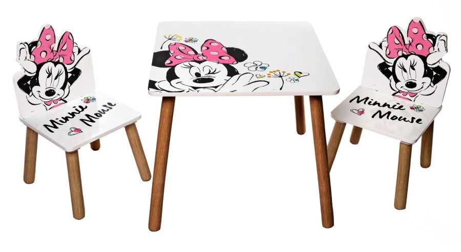 Dětský stůl s židlemi Minnie Mouse - Dětské stoly a židle