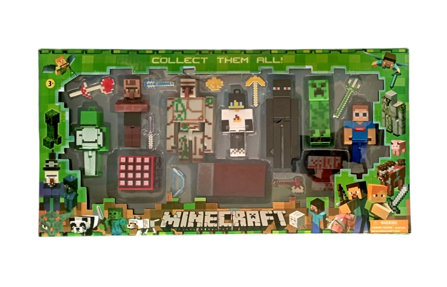 Kolekce figurek Minecraft Premium 18ks - Figurky a postavičky