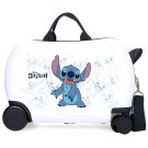 JOUMMABAGS Dětský kufřík na kolečkách Lilo and Stitch Happy white ABS plast, 45 cm