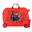 JOUMMABAGS Dětský kufřík na kolečkách Spiderman Great Power red MAXI ABS plast, 50x38x20 cm, objem 34 l