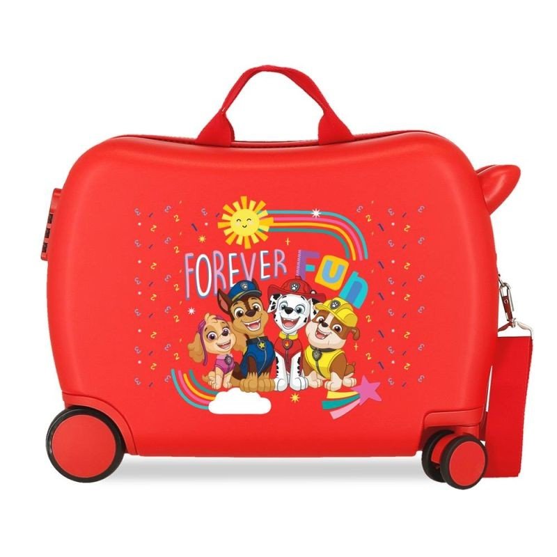 JOUMMABAGS Dětský kufřík na kolečkách Paw Patrol Forever Fun MAXI ABS plast, 50x38x20 cm, objem 34 l - kufry - odrážedla