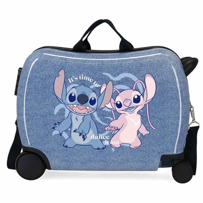 JOUMMABAGS Dětský kufřík na kolečkách Lilo and Stitch Dance it out MAXI ABS plast, 50x38x20 cm, objem 34 l - kufry - odrážedla