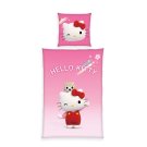 HERDING Povlečení Hello Kitty Super Style Bavlna, 140/200, 70/90 cm