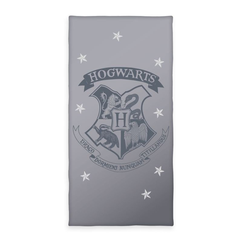 HERDING Osuška Harry Potter Mystical Grey Bavlna - Froté, 70/140 cm - plážové osušky