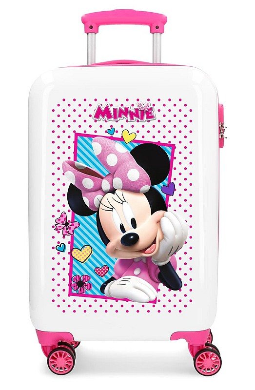 JOUMMABAGS Cestovní kufr ABS Minnie Joy ABS plast, 55 cm - Kufry Joummabags