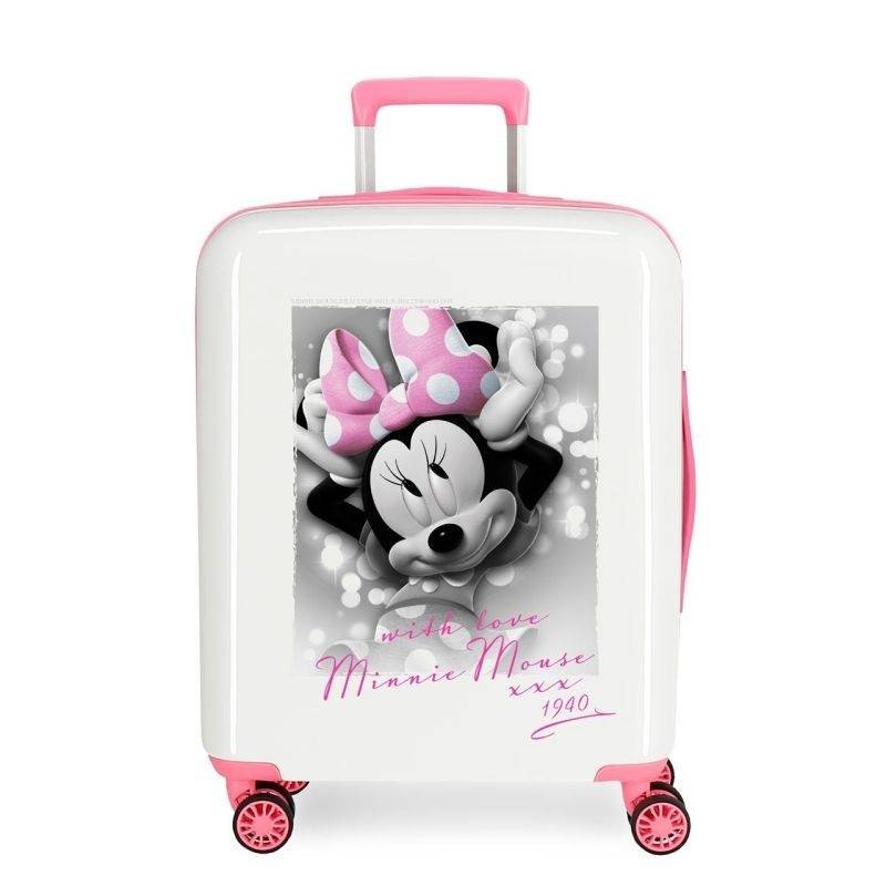 JOUMMABAGS Cestovní kufr ABS Minnie Style with love ABS plast, 55 cm - Kufry Joummabags