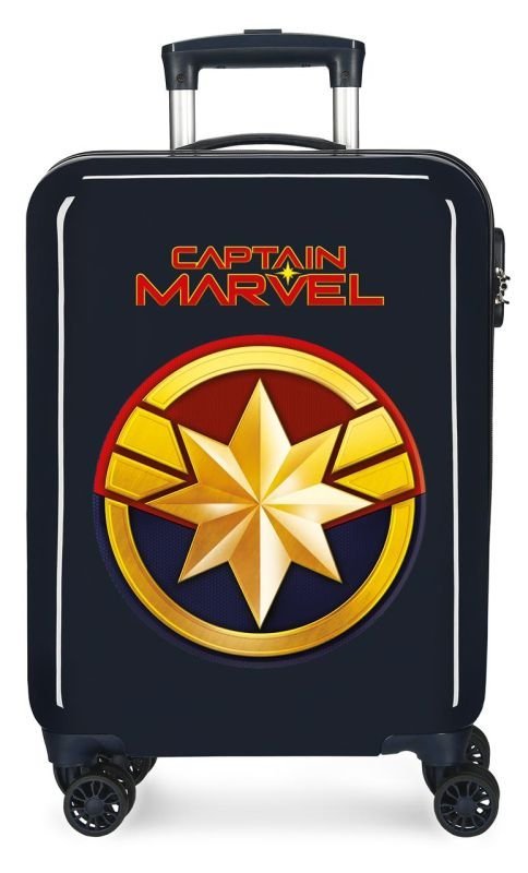 JOUMMABAGS Cestovní kufr ABS Captain Marvel ABS plast, 55 cm - Kufry Joummabags