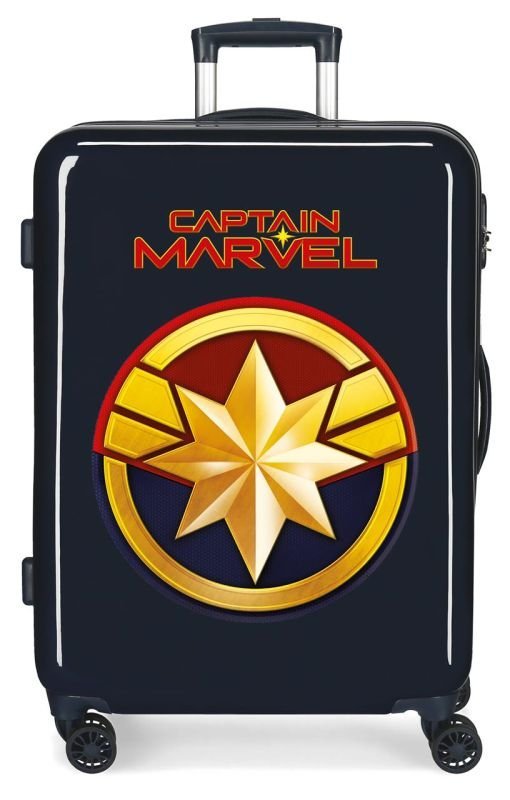 JOUMMABAGS Cestovní kufr ABS Captain Marvel ABS plast, 68 cm - Kufry Joummabags