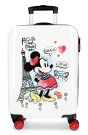 JOUMMABAGS Cestovní kufr ABS Minnie Around the World Paris Red ABS plast, 55 cm