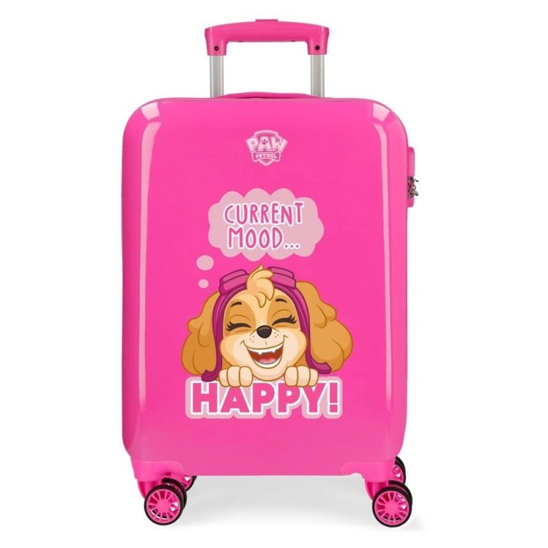 JOUMMABAGS Cestovní kufr ABS Paw Patrol Happy ABS plast, 55 cm - kufry pro děti