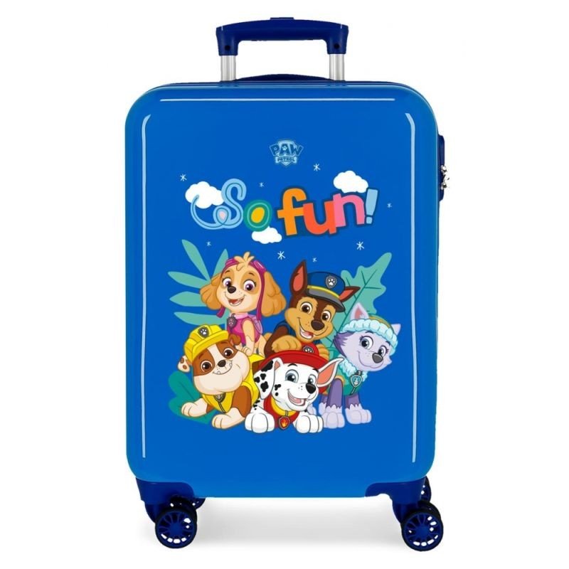 JOUMMABAGS Cestovní kufr ABS Paw Patrol so fun ABS plast, 55 cm - kufry pro děti