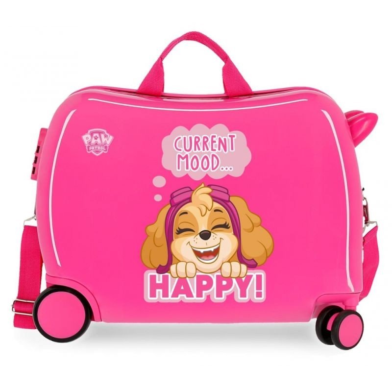 JOUMMABAGS Dětský kufřík na kolečkách Paw Patrol Happy MAXI ABS plast, 50x38x20 cm, objem 34 l - kufry - odrážedla