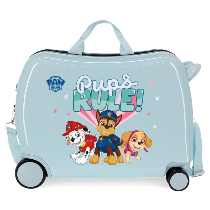 JOUMMABAGS Dětský kufřík na kolečkách Paw Patrol Pups rule MAXI ABS plast, 50x38x20 cm, objem 34 l - kufry - odrážedla