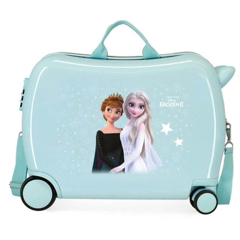 JOUMMABAGS Dětský kufřík na kolečkách Ledové Království Frosted Light MAXI ABS plast, 50x38x20 cm, objem 34 l - kufry - odrážedla