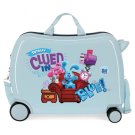 JOUMMABAGS Dětský kufřík na kolečkách Blues Clues Totally Clued MAXI ABS plast, 50x38x20 cm, objem 34 l Kufry Joummabags - kufry - odrážedla