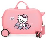 JOUMMABAGS Dětský kufřík na kolečkách Hello Kitty Hea ABS plast, 45 cm Kufry Joummabags - kufry - odrážedla