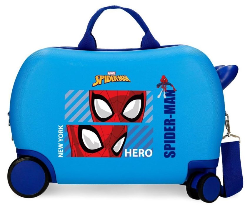 JOUMMABAGS Dětský kufřík na kolečkách Spiderman Hero ABS plast, 45 cm - kufry - odrážedla